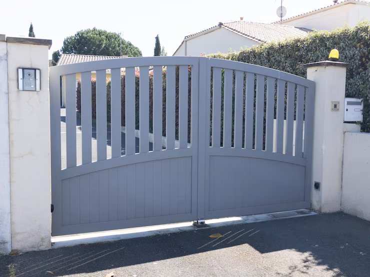 PVC fencing gates